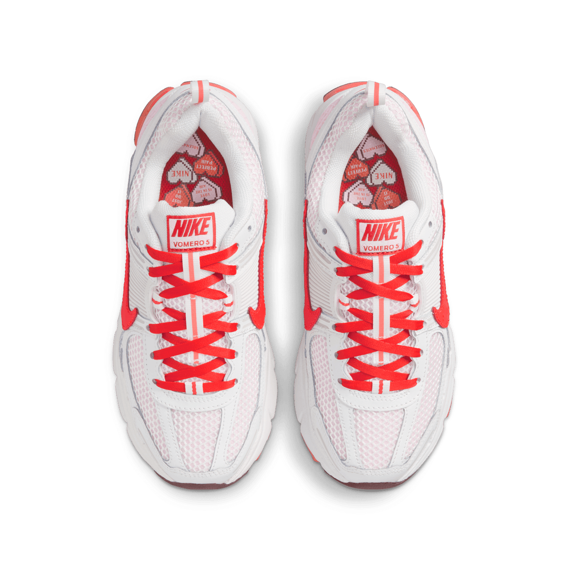 Nike Vomero 5 GS (Summit White/Light Crimson-Pink Foam) - Nike Vomero 5 GS (Summit White/Light Crimson-Pink Foam) - 