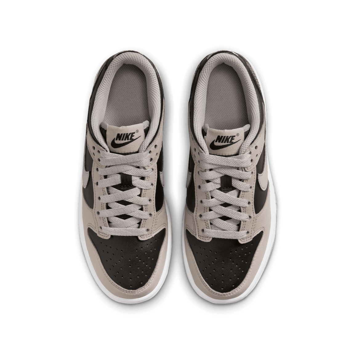 Kids' Nike Dunk Low (College Grey/Black-White) - Kids' Nike Dunk Low (College Grey/Black-White) - 