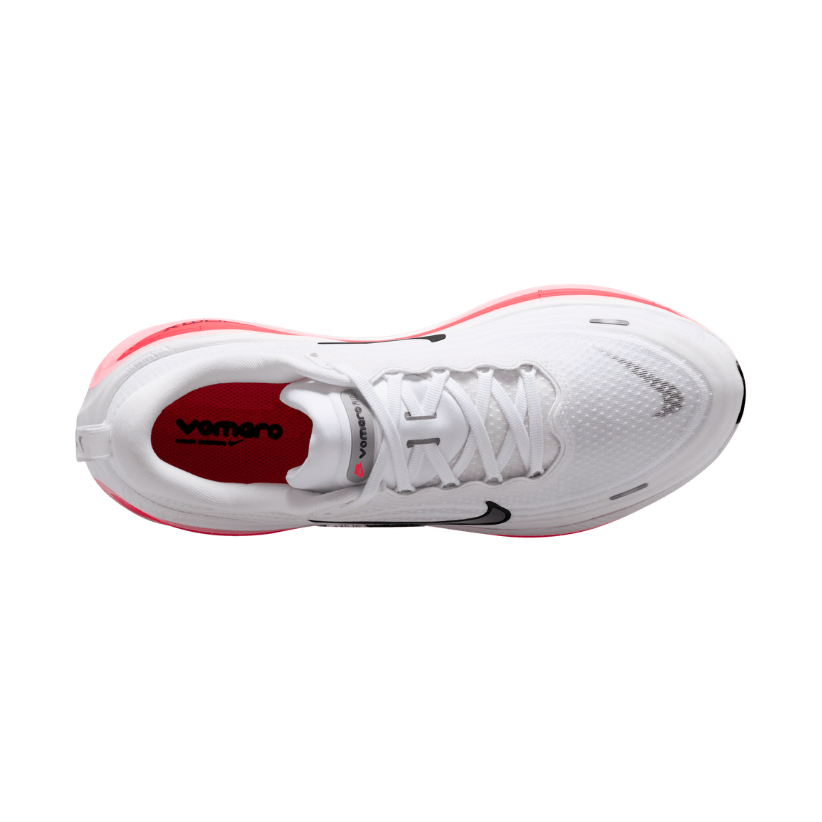 Nike Vomero Plus (White/Black-Bright Crimson) 8/7 - Nike Vomero Plus (White/Black-Bright Crimson) 8/7 - 