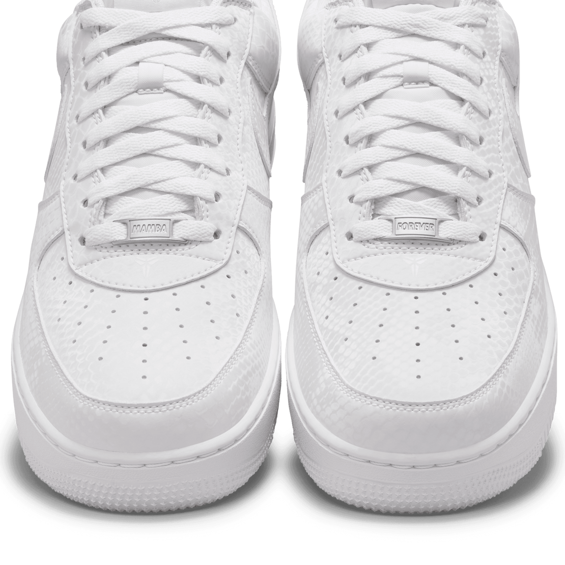 Nike Kobe Air Force 1 Low (White/White) - Nike Kobe Air Force 1 Low (White/White) - 