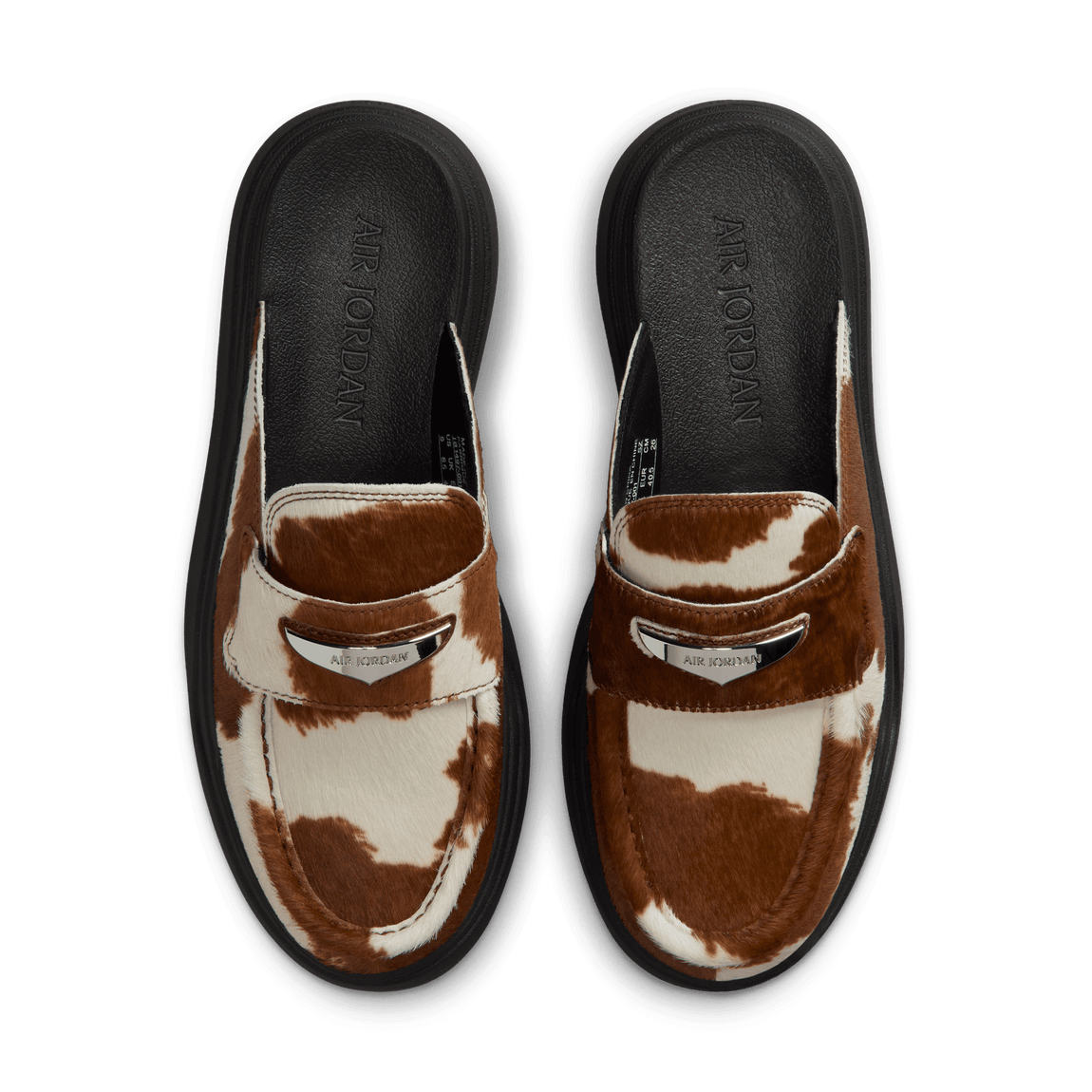 Women's Air Jordan Mule SE ( Black/Metallic Silver-Baroque Brown)