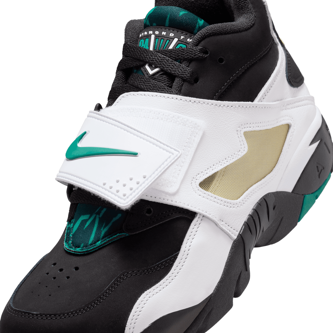 Nike Air Diamond Turf '93 (Black/Mystic Green-White-Golden Tussah) 8/29 - Nike Air Diamond Turf '93 (Black/Mystic Green-White-Golden Tussah) 8/29 - 
