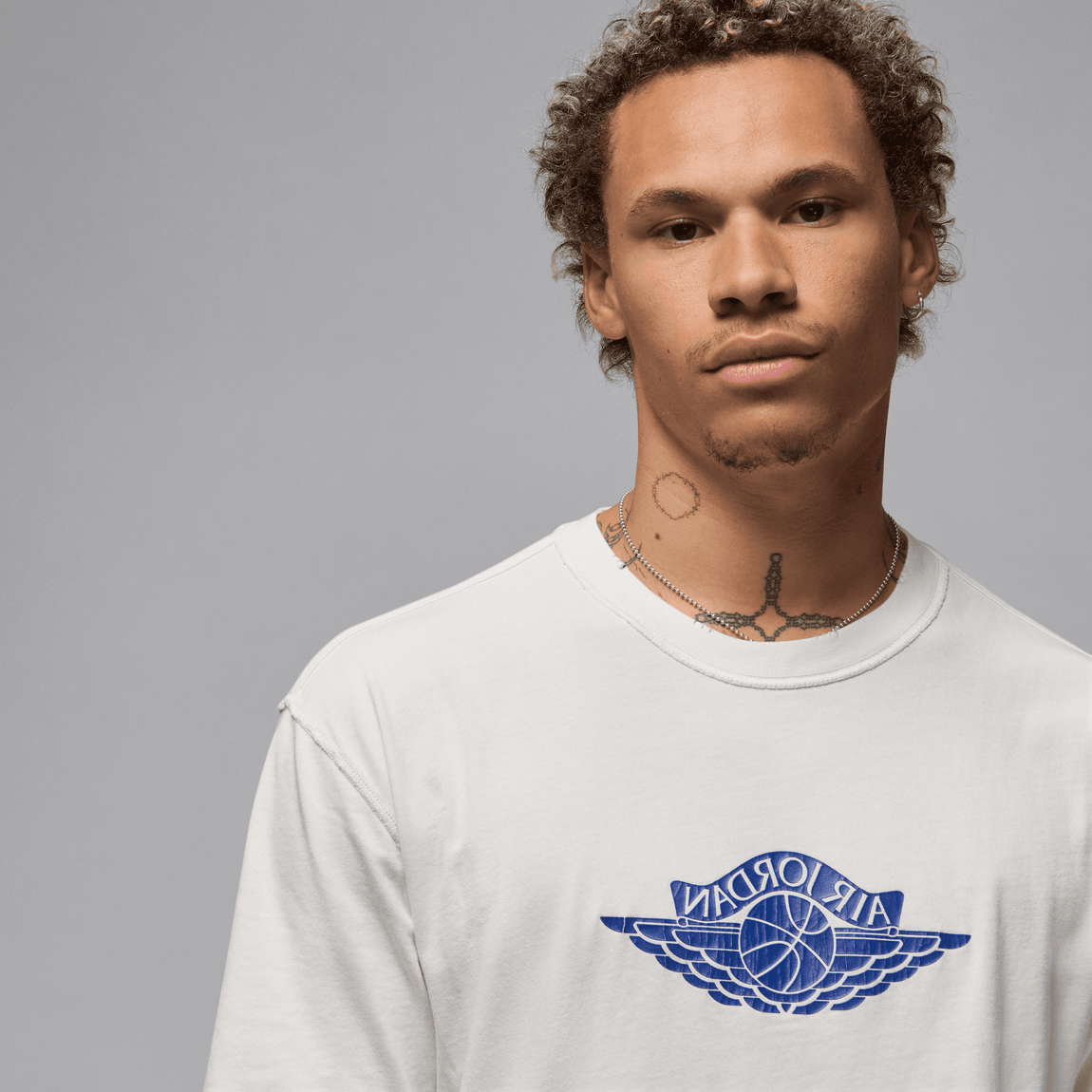 Jordan Rare Air T-Shirt (Sail/Deep Royal) - Jordan Rare Air T-Shirt (Sail/Deep Royal) - 