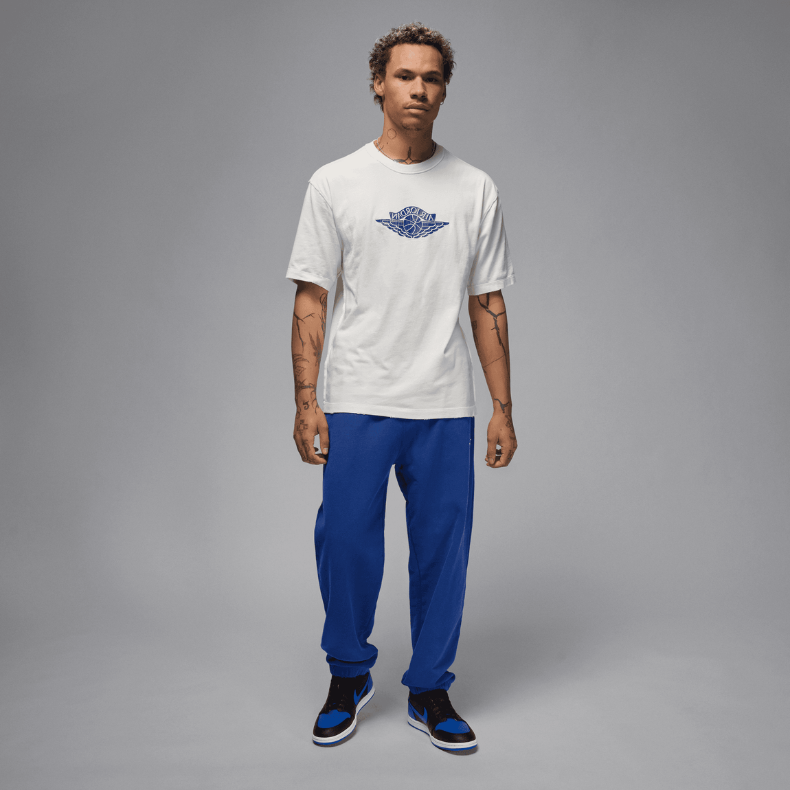 Jordan Rare Air T-Shirt (Sail/Deep Royal) - Jordan Rare Air T-Shirt (Sail/Deep Royal) - 