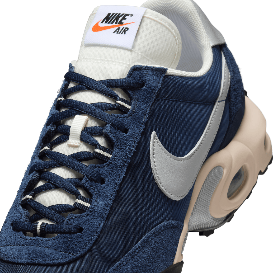 Nike Air Max Waffle SP 2 (Midnight Navy/Metallic Silver-Black) - Nike Air Max Waffle SP 2 (Midnight Navy/Metallic Silver-Black) - 