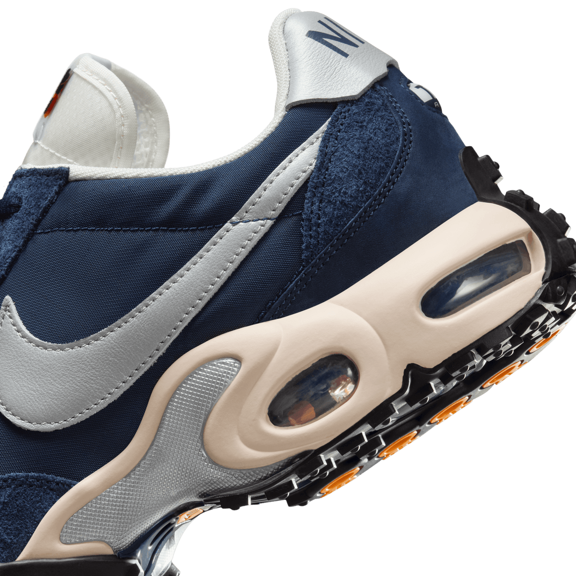 Nike Air Max Waffle SP 2 (Midnight Navy/Metallic Silver-Black) - Nike Air Max Waffle SP 2 (Midnight Navy/Metallic Silver-Black) - 