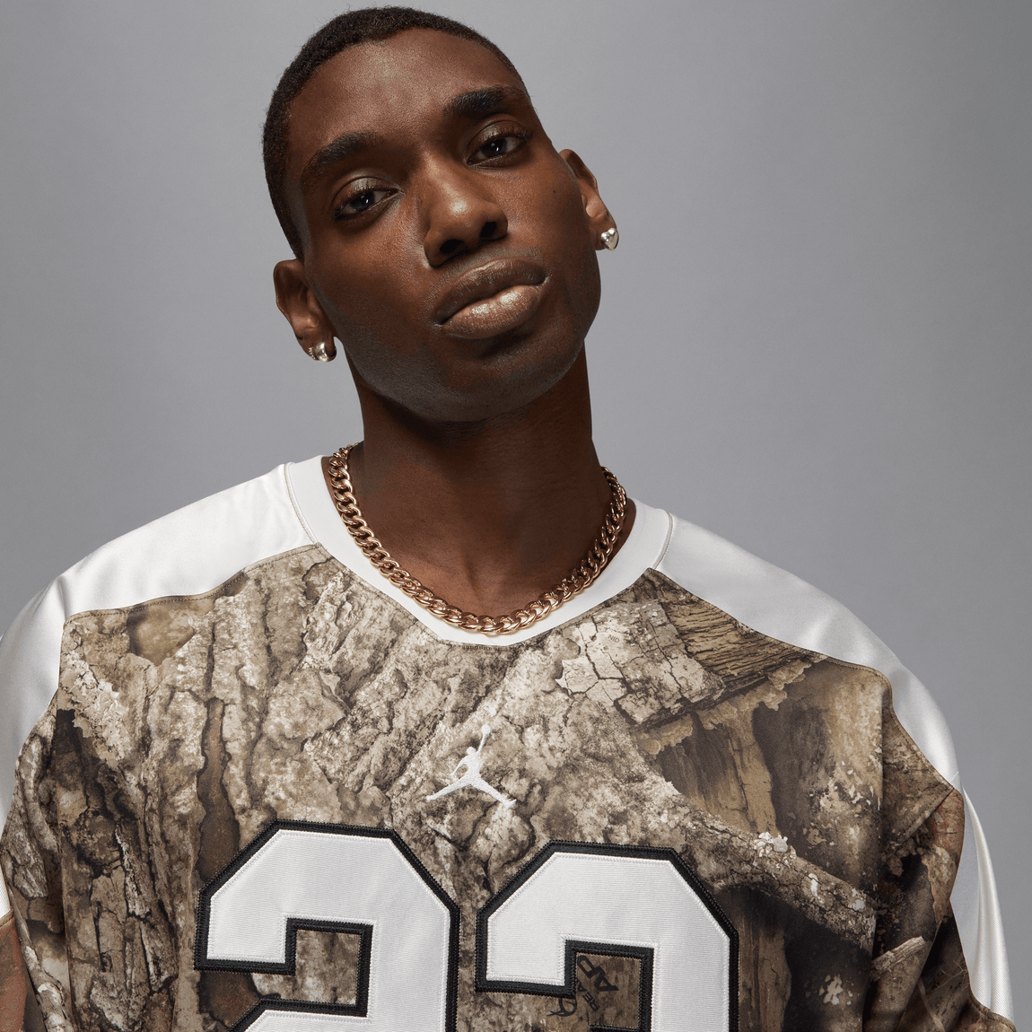 Jordan Brooklyn Realtree Hockey Jersey (Medium Olive/Sail/Sail) - Jordan Brooklyn Realtree Hockey Jersey (Medium Olive/Sail/Sail) - 