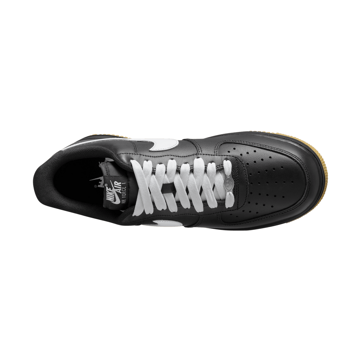 Nike Air Force 1 '07 SK8 (Black/White-Gum Light Brown) - Nike Air Force 1 '07 SK8 (Black/White-Gum Light Brown) - 