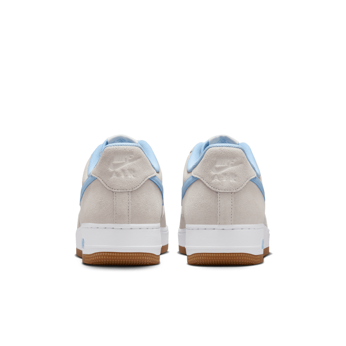 Nike Air Force 1 '07 SK8 (Photon Dust/Psychic Blue-White) - Nike Air Force 1 '07 SK8 (Photon Dust/Psychic Blue-White) - 