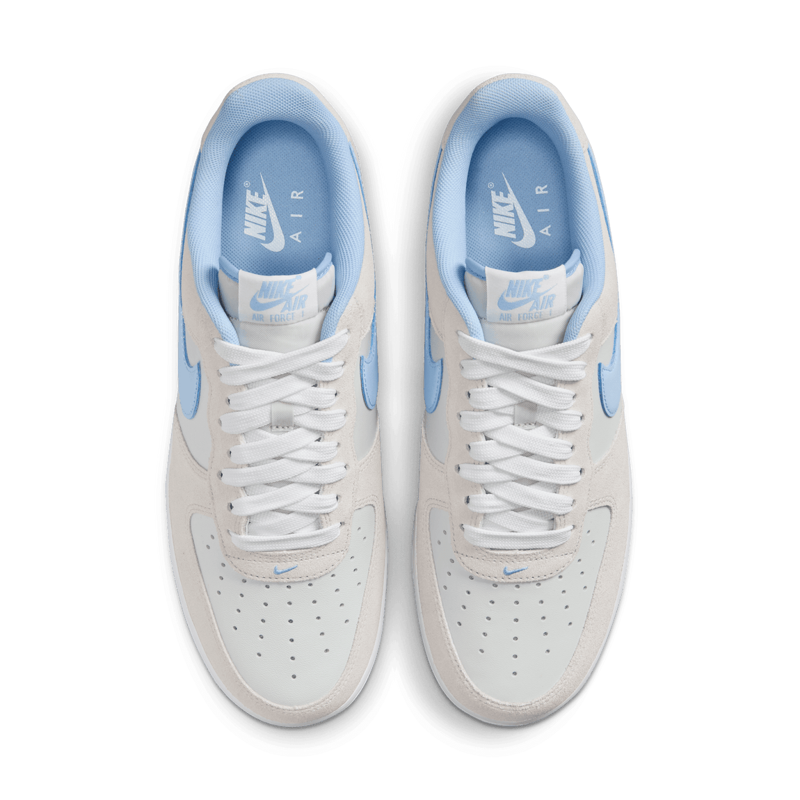 Nike Air Force 1 '07 SK8 (Photon Dust/Psychic Blue-White) - Nike Air Force 1 '07 SK8 (Photon Dust/Psychic Blue-White) - 