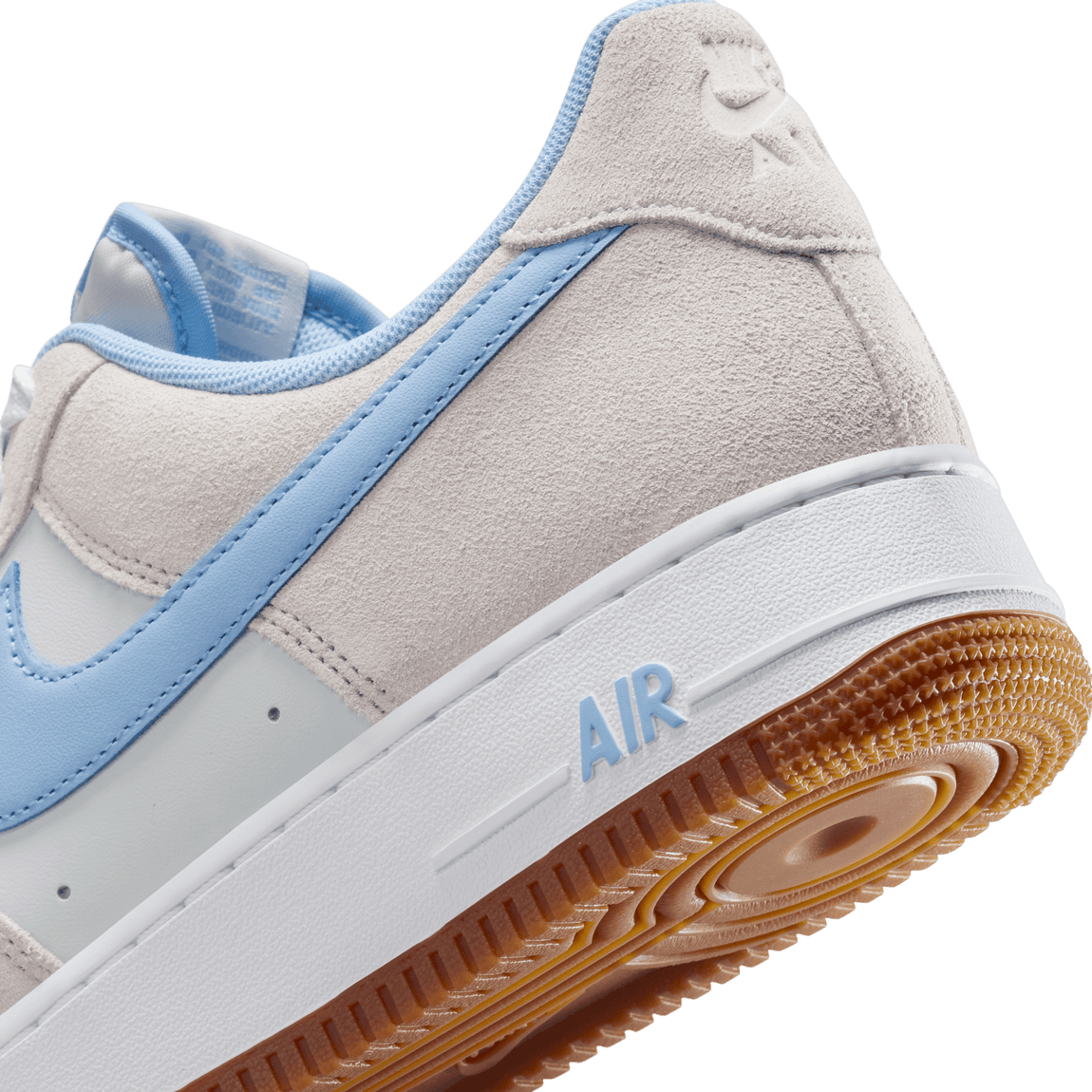 Nike Air Force 1 '07 SK8 (Photon Dust/Psychic Blue-White) - Nike Air Force 1 '07 SK8 (Photon Dust/Psychic Blue-White) - 