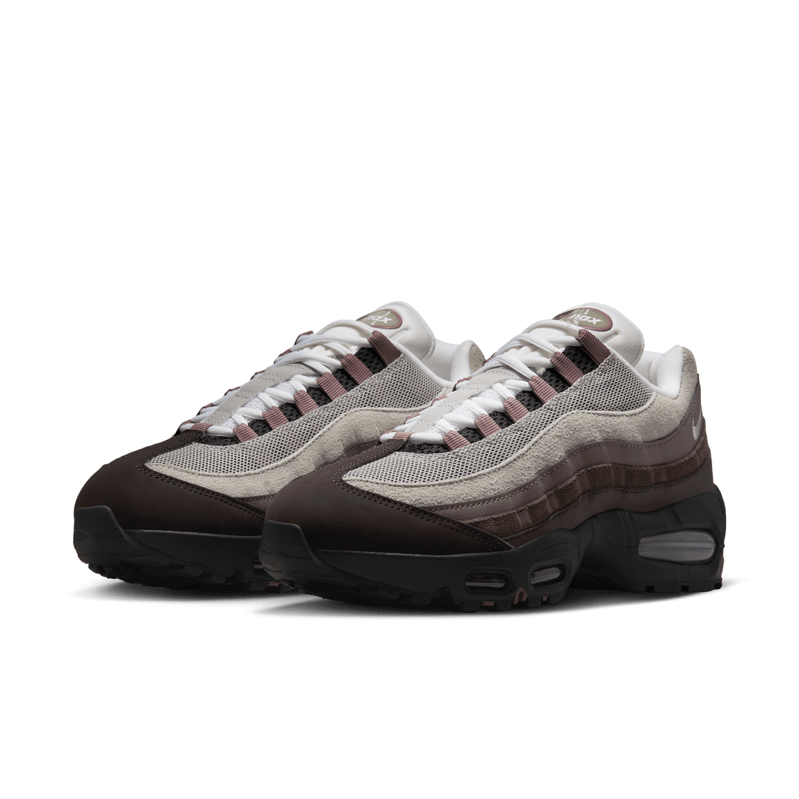 Women's Nike Air Max 95 (Velvet Brown/Pearl Grey-Baroque Brown) - Women's Nike Air Max 95 (Velvet Brown/Pearl Grey-Baroque Brown) - 