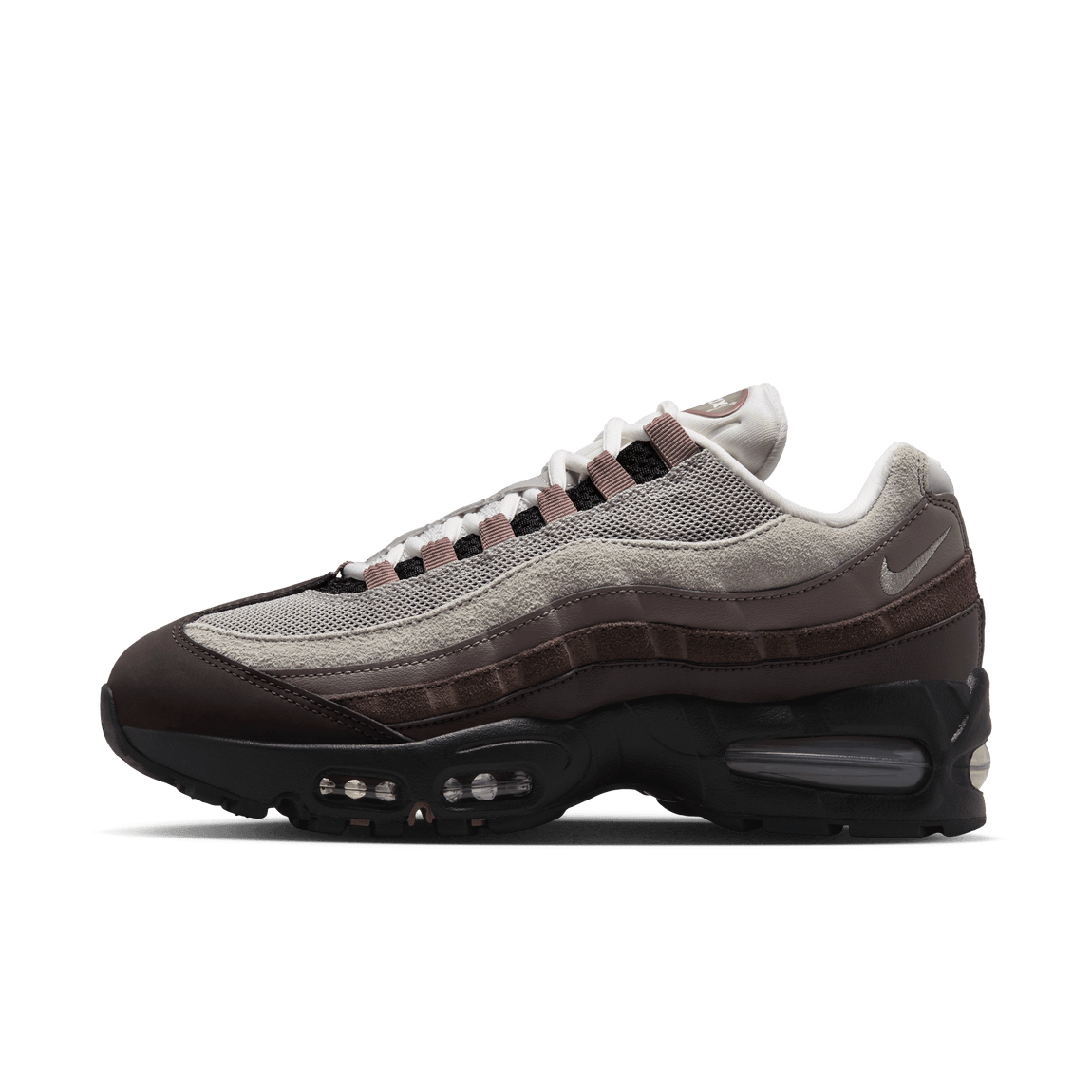 Women's Nike Air Max 95 (Velvet Brown/Pearl Grey-Baroque Brown) - Women's Nike Air Max 95 (Velvet Brown/Pearl Grey-Baroque Brown) - 