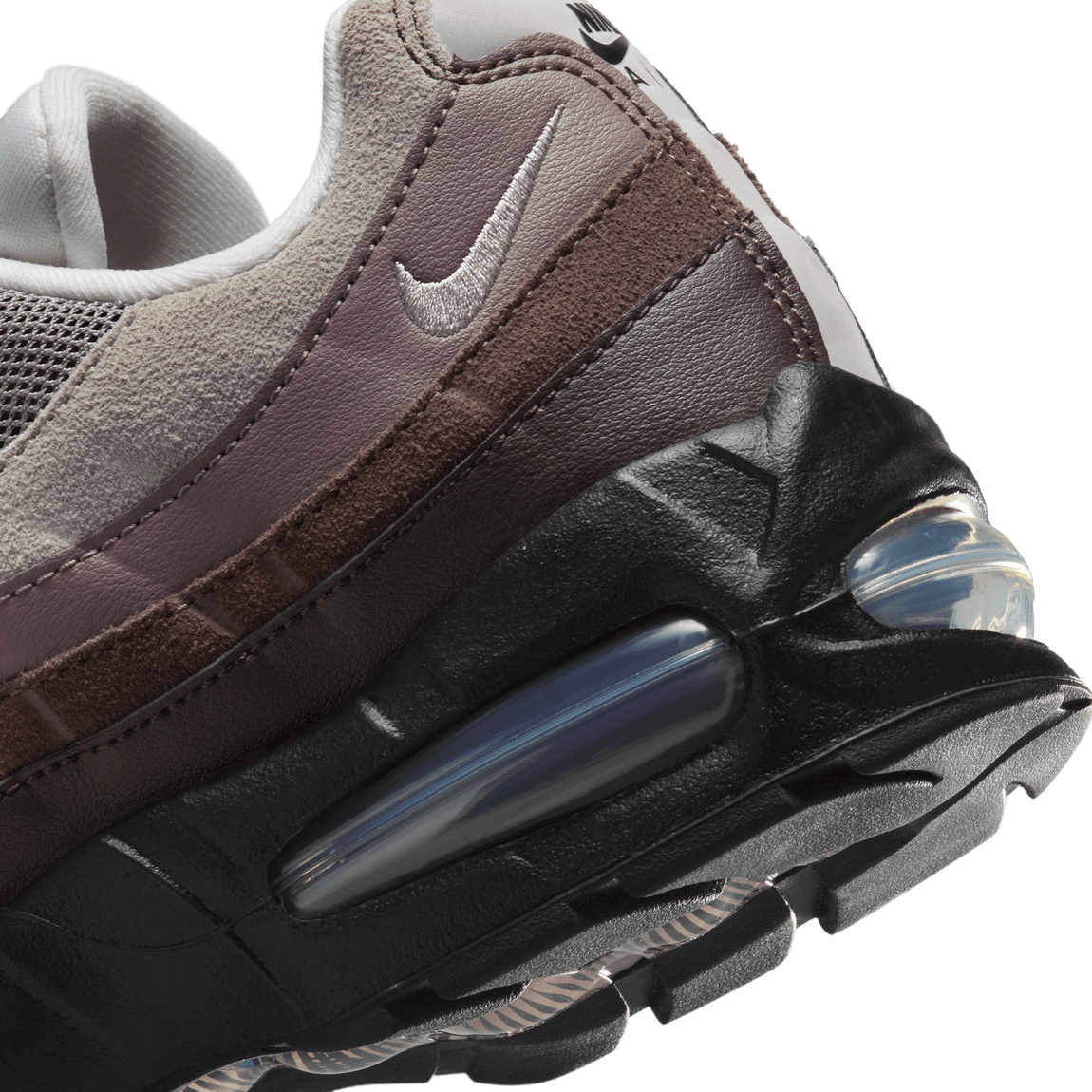 Women's Nike Air Max 95 (Velvet Brown/Pearl Grey-Baroque Brown) - Women's Nike Air Max 95 (Velvet Brown/Pearl Grey-Baroque Brown) - 