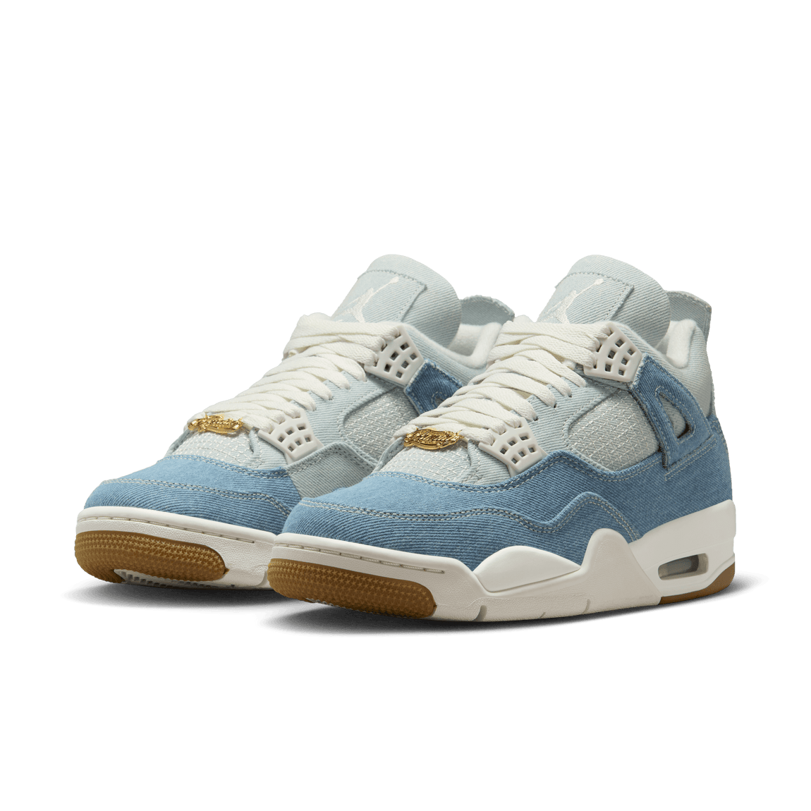 Air Jordan 4 Retro Tex (Sail/Sail-Gum Light Brown-Worn Blue) 8/9 - Air Jordan 4 Retro Tex (Sail/Sail-Gum Light Brown-Worn Blue) 8/9 - 