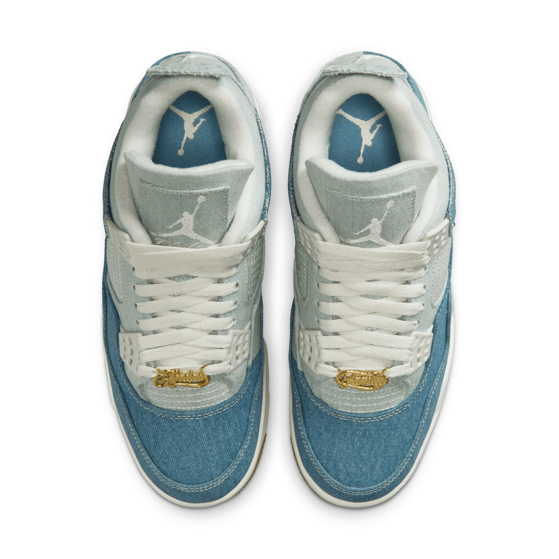 Air Jordan 4 Retro Tex (Sail/Sail-Gum Light Brown-Worn Blue) 8/9 - Air Jordan 4 Retro Tex (Sail/Sail-Gum Light Brown-Worn Blue) 8/9 - 