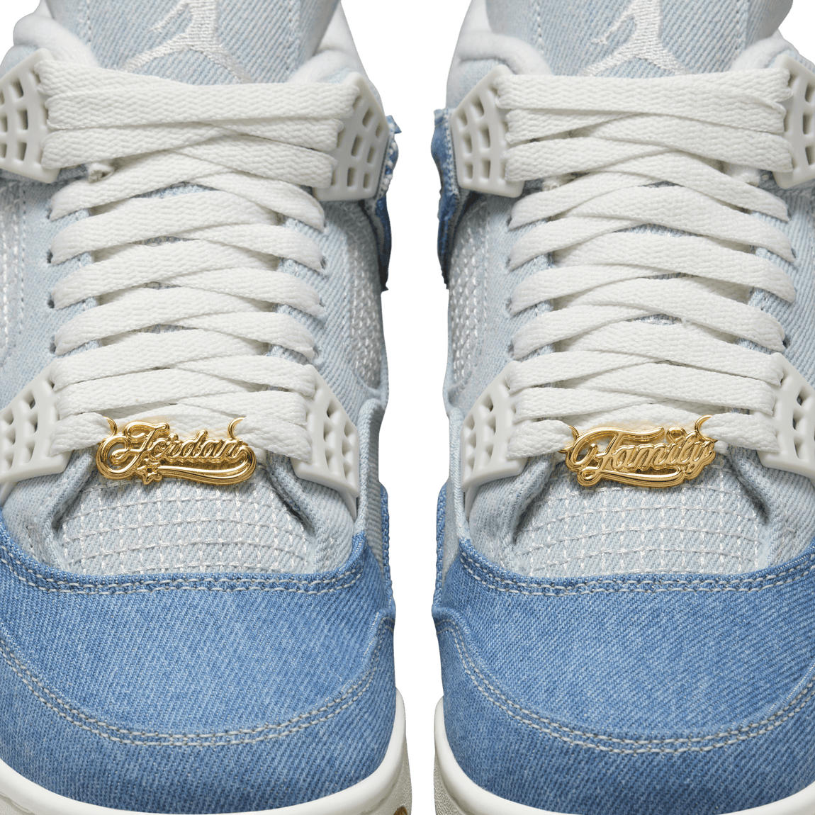 Air Jordan 4 Retro Tex (Sail/Sail-Gum Light Brown-Worn Blue) 8/9 - Air Jordan 4 Retro Tex (Sail/Sail-Gum Light Brown-Worn Blue) 8/9 - 