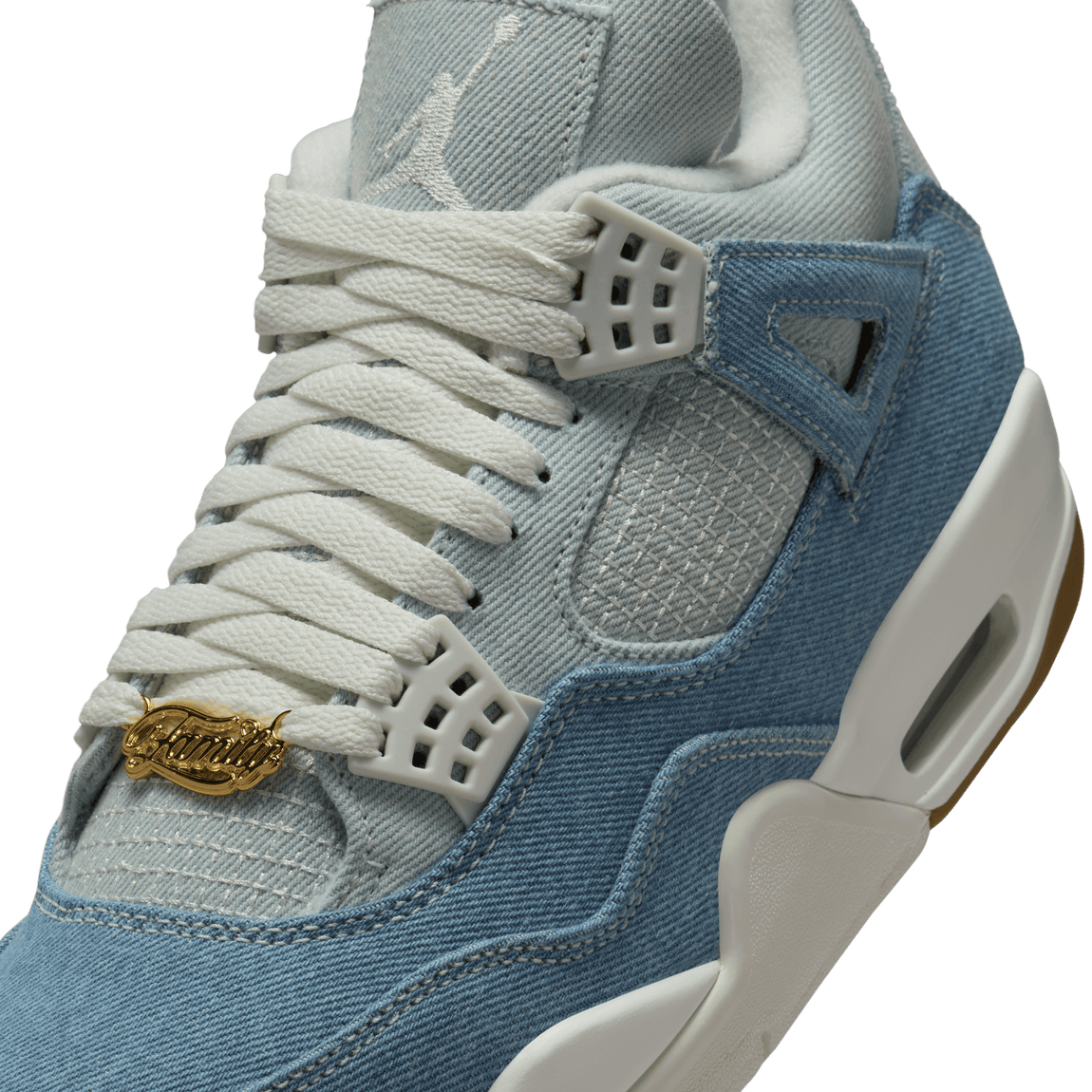 Air Jordan 4 Retro Tex (Sail/Sail-Gum Light Brown-Worn Blue) 8/9 - Air Jordan 4 Retro Tex (Sail/Sail-Gum Light Brown-Worn Blue) 8/9 - 