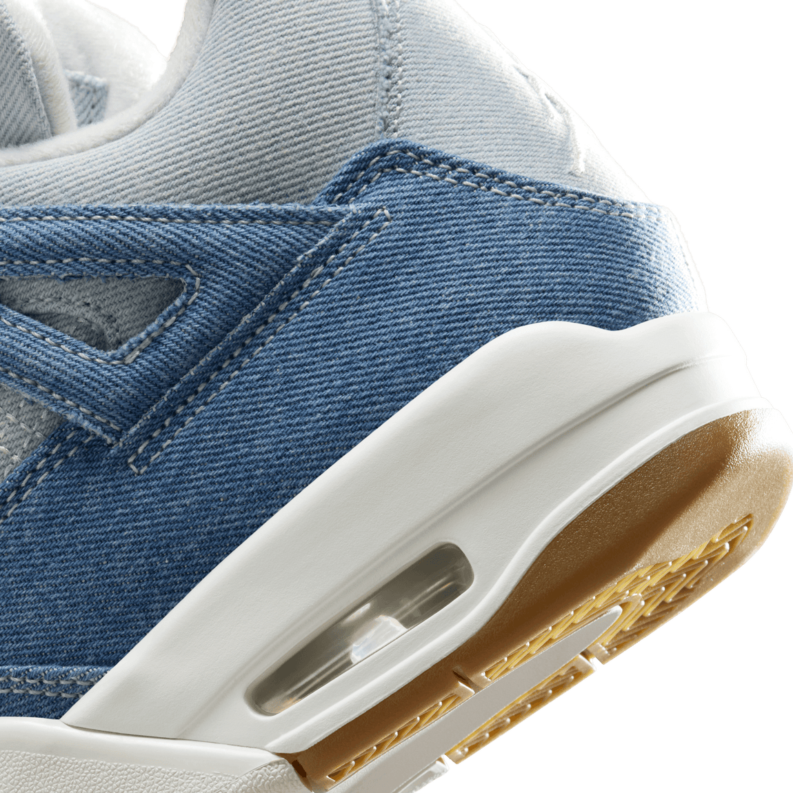 Air Jordan 4 Retro Tex (Sail/Sail-Gum Light Brown-Worn Blue) 8/9 - Air Jordan 4 Retro Tex (Sail/Sail-Gum Light Brown-Worn Blue) 8/9 - 