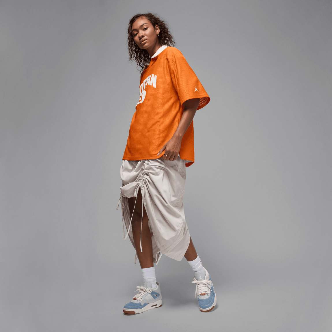 Air Jordan 4 Retro Tex (Sail/Sail-Gum Light Brown-Worn Blue) 8/9 - Air Jordan 4 Retro Tex (Sail/Sail-Gum Light Brown-Worn Blue) 8/9 - 