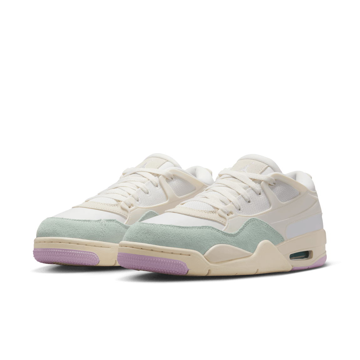 Women's Air Jordan 4 RM (Sail/Doll-Summit White-Pale Ivory) - Women's Air Jordan 4 RM (Sail/Doll-Summit White-Pale Ivory) - 