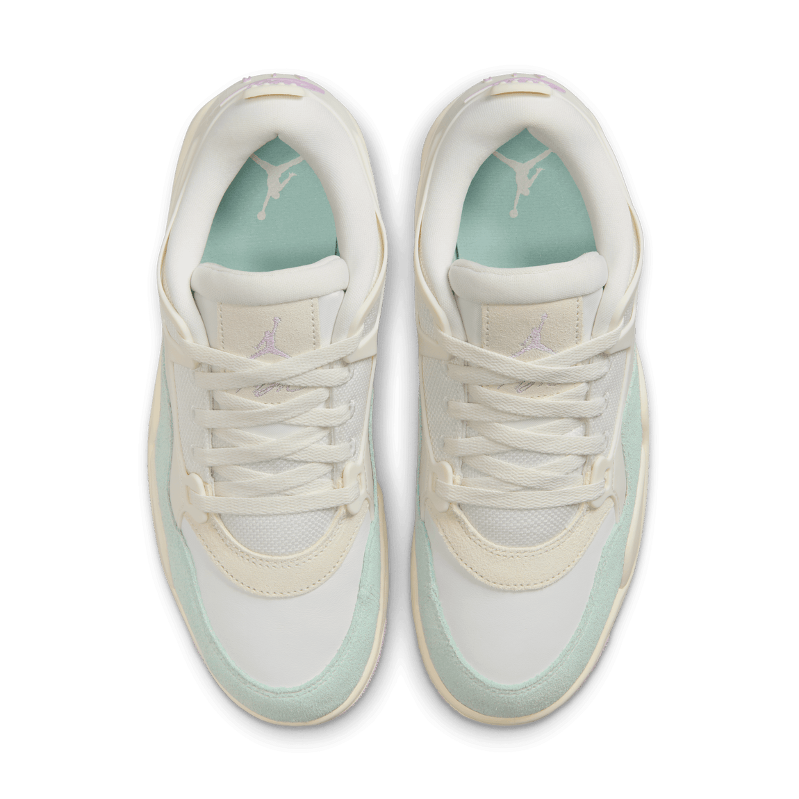 Women's Air Jordan 4 RM (Sail/Doll-Summit White-Pale Ivory) - Women's Air Jordan 4 RM (Sail/Doll-Summit White-Pale Ivory) - 