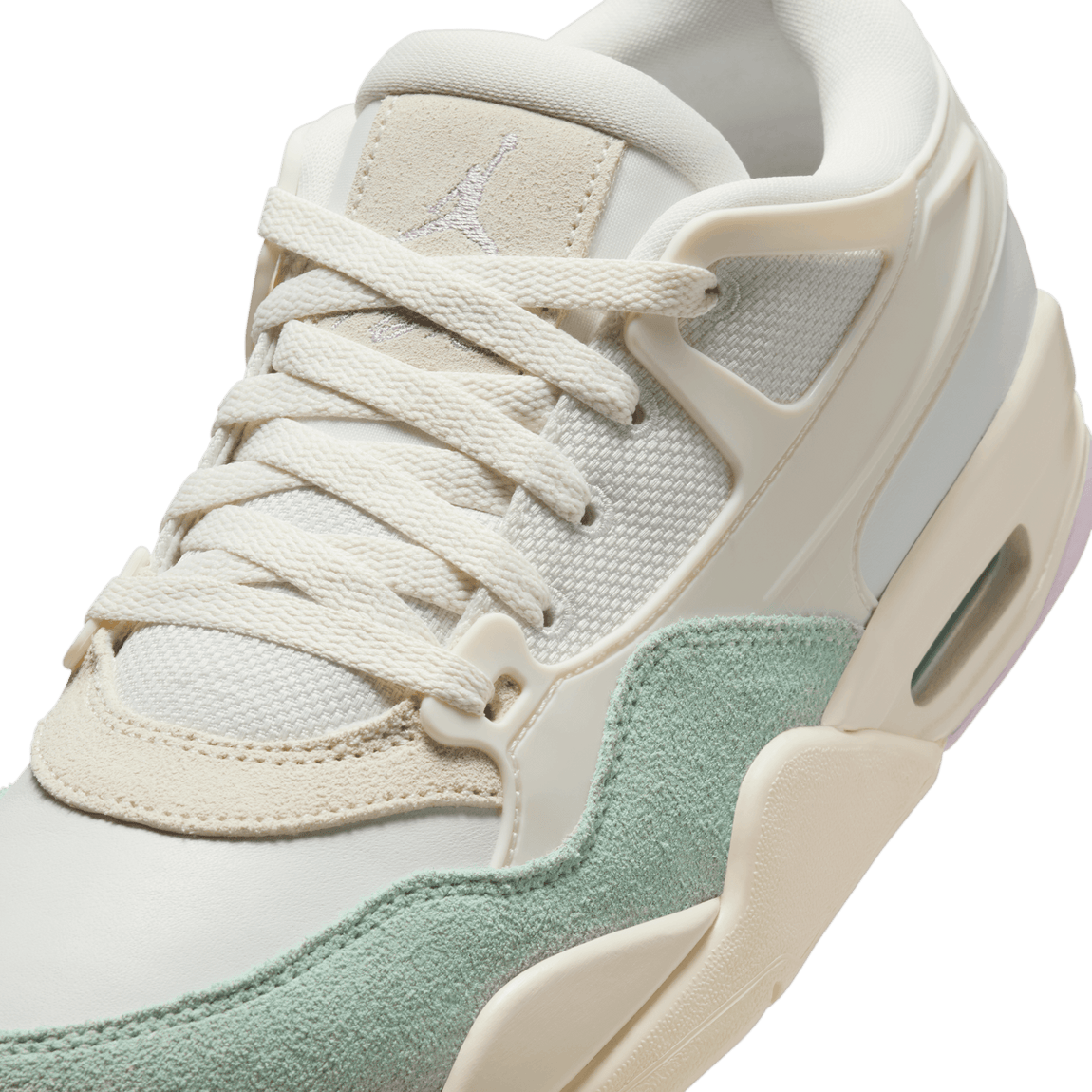 Women's Air Jordan 4 RM (Sail/Doll-Summit White-Pale Ivory) - Women's Air Jordan 4 RM (Sail/Doll-Summit White-Pale Ivory) - 