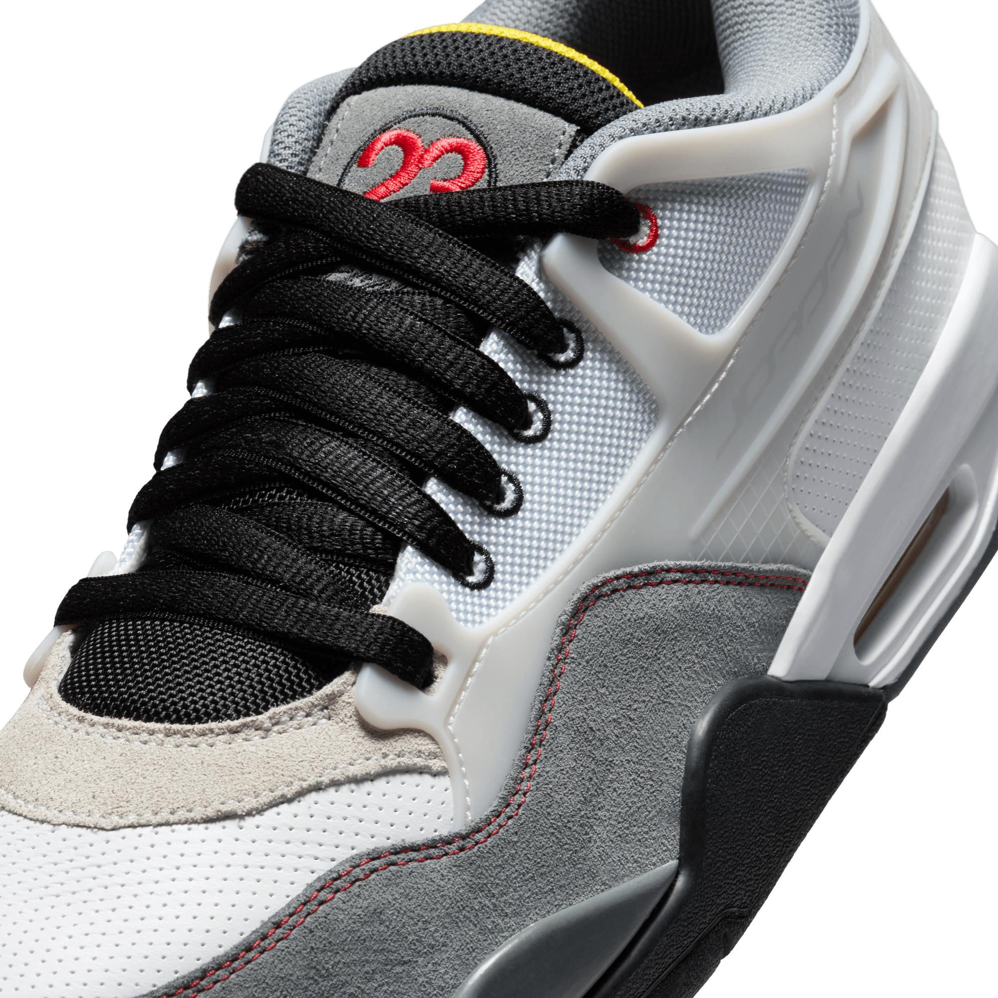 Air Jordan 4 RM Premium (White/Fire Red-Black-Smoke Grey) – Centre