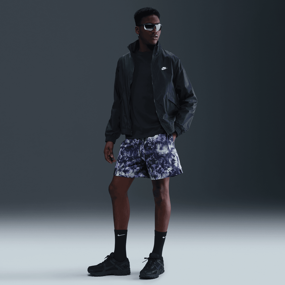 Nike Club Flow Shorts (Midnight Navy/Psychic Blue) - Men's Apparel
