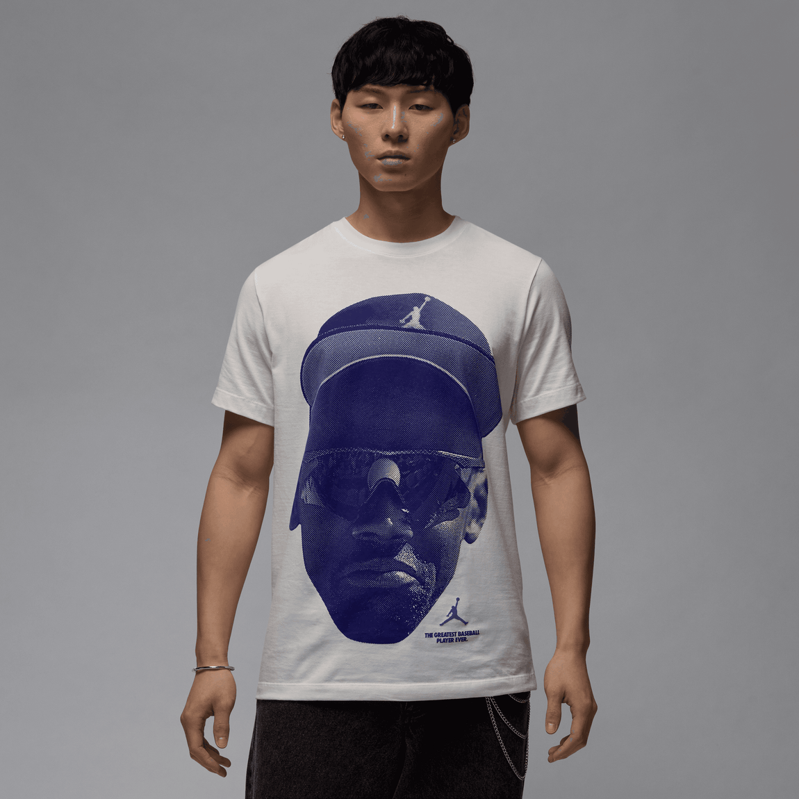 Jordan Crew-Neck T-Shirt (Summit White) – Centre Jordan Crew-Neck T-Shirt (Summit White) – Centre