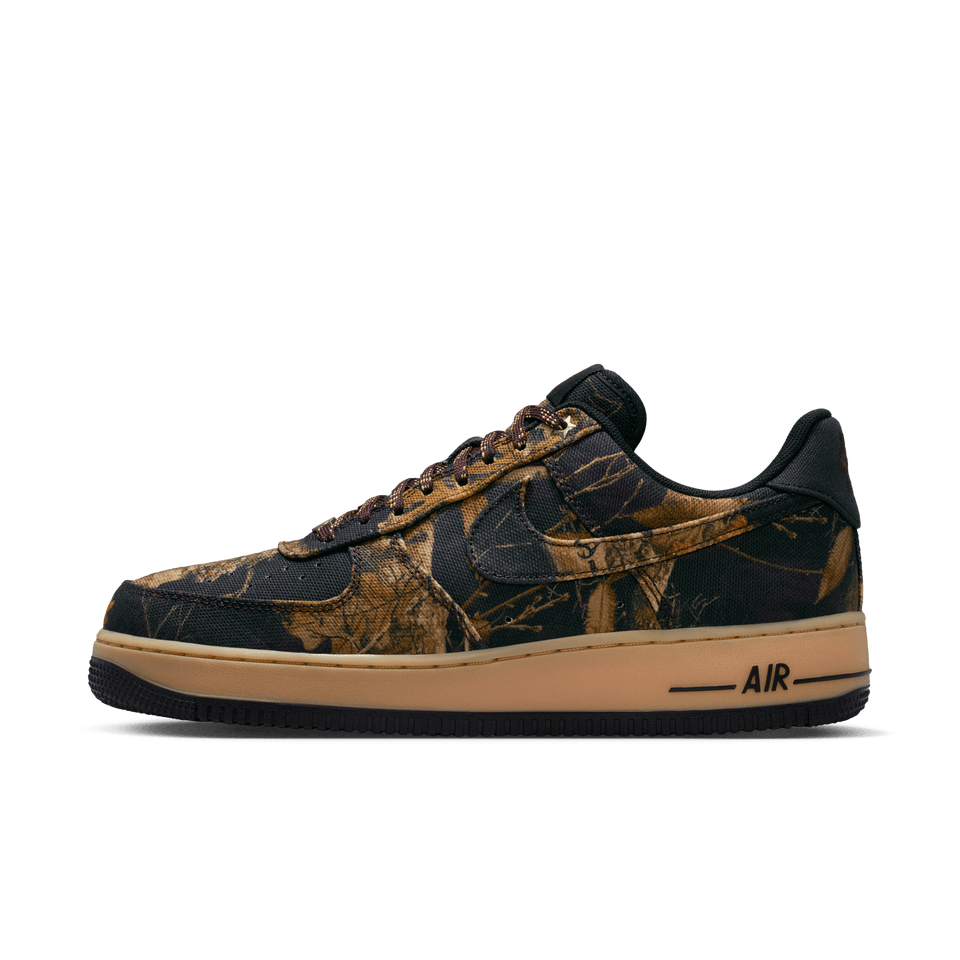 Nike Air Force 1 '07 RealTree (Multi-Color/Multi-Color-Gum Yellow) - Men's - Footwear