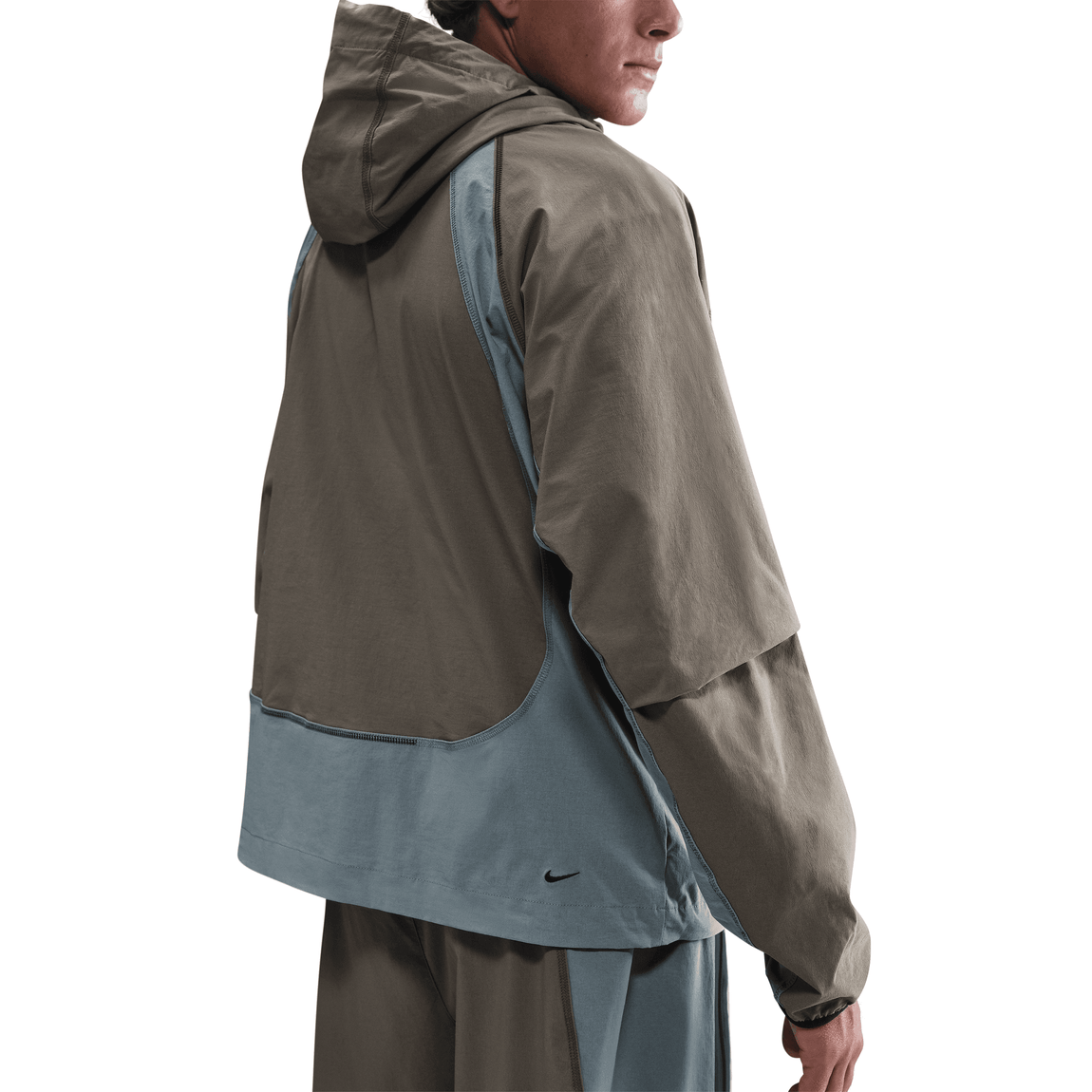 Nike Tech Dri-FIT Woven Color-Block Windrunner Jacket (Cave Stone/Cool Grey/Black) - Nike Tech Dri-FIT Woven Color-Block Windrunner Jacket (Cave Stone/Cool Grey/Black) - 
