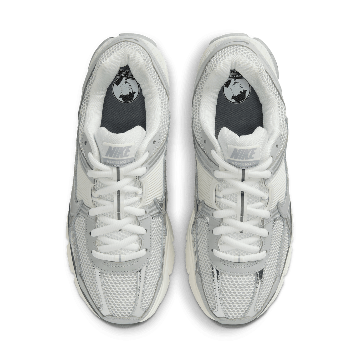 Nike Zoom Vomero 5 (Summit White/Metallic Silver) - Nike Zoom Vomero 5 (Summit White/Metallic Silver) - 