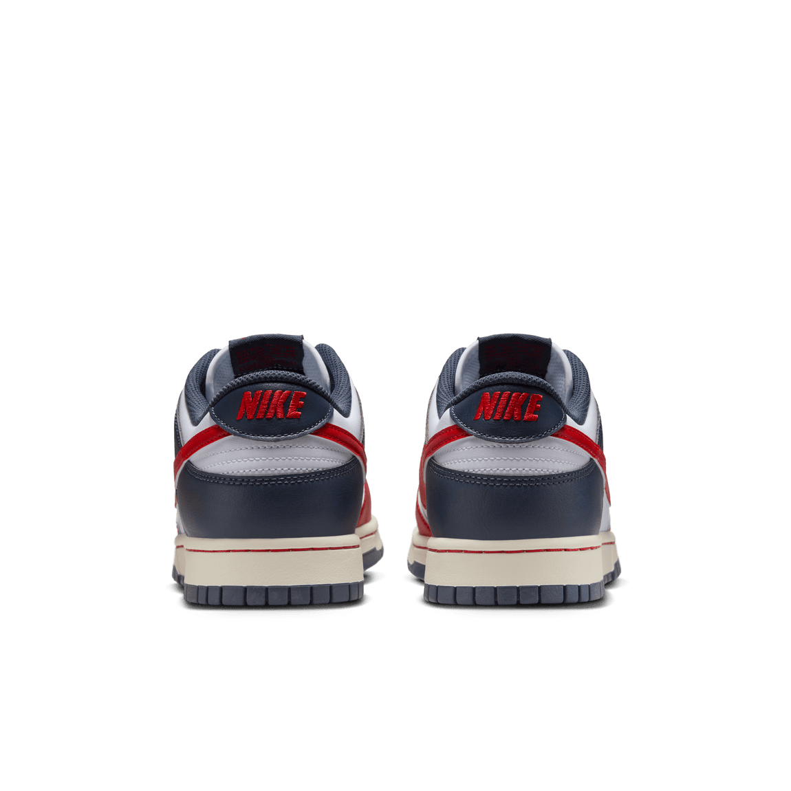 Nike Dunk Low Retro (White/University Red-Thunder Blue) 8/21 - Nike Dunk Low Retro (White/University Red-Thunder Blue) 8/21 - 