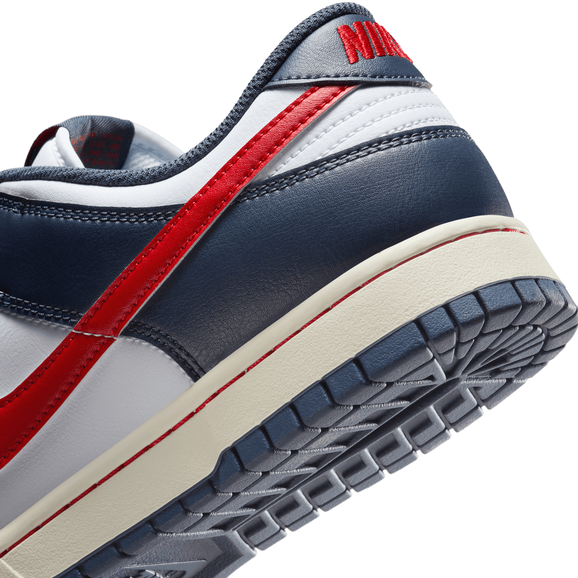 Nike Dunk Low Retro (White/University Red-Thunder Blue) 8/21 - Nike Dunk Low Retro (White/University Red-Thunder Blue) 8/21 - 