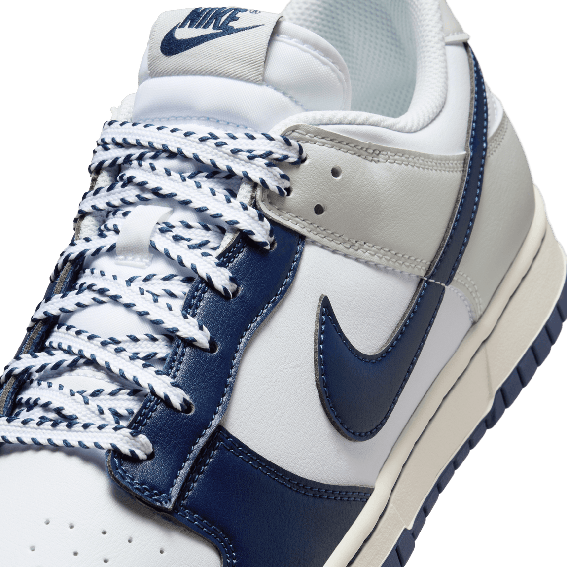 Nike Dunk Low Retro (White/Midnight Navy-Photon Dust) 8/21 - Nike Dunk Low Retro (White/Midnight Navy-Photon Dust) 8/21 - 