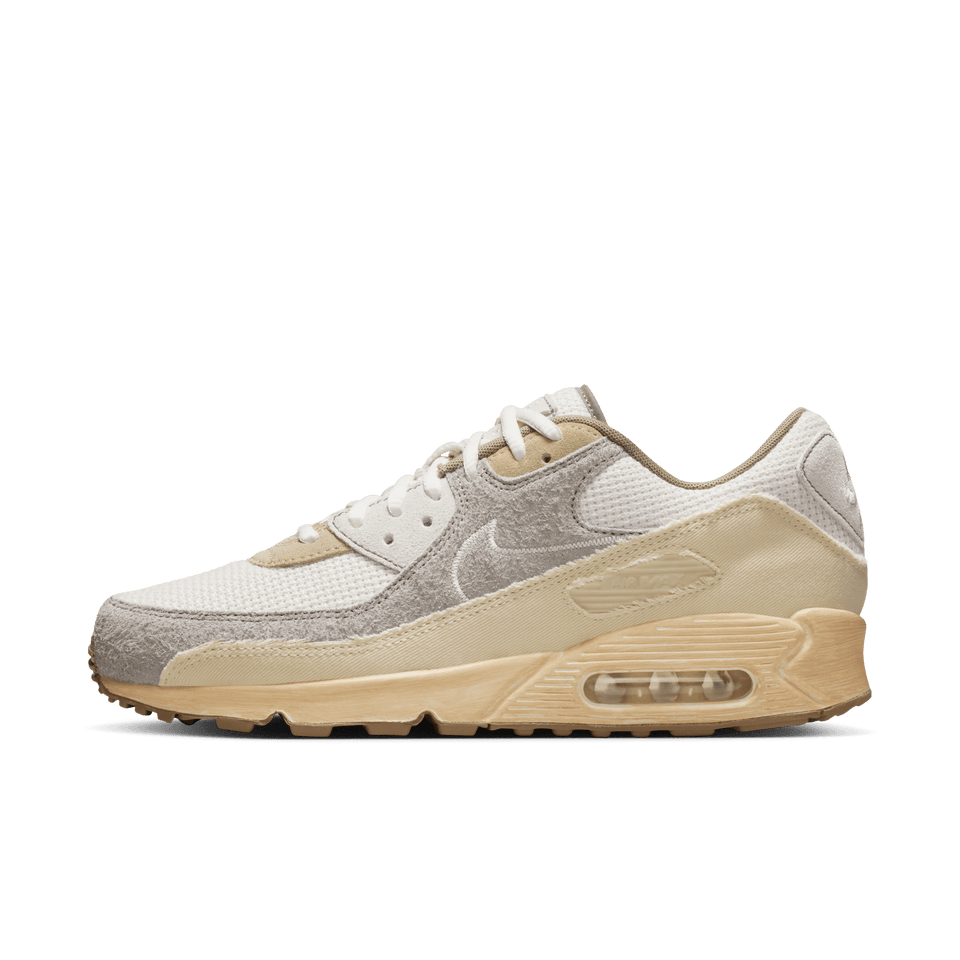 Nike Air Max 90 Craft Premium (Muslin/Sail-Pale Ivory-College Grey) - Men's - Footwear
