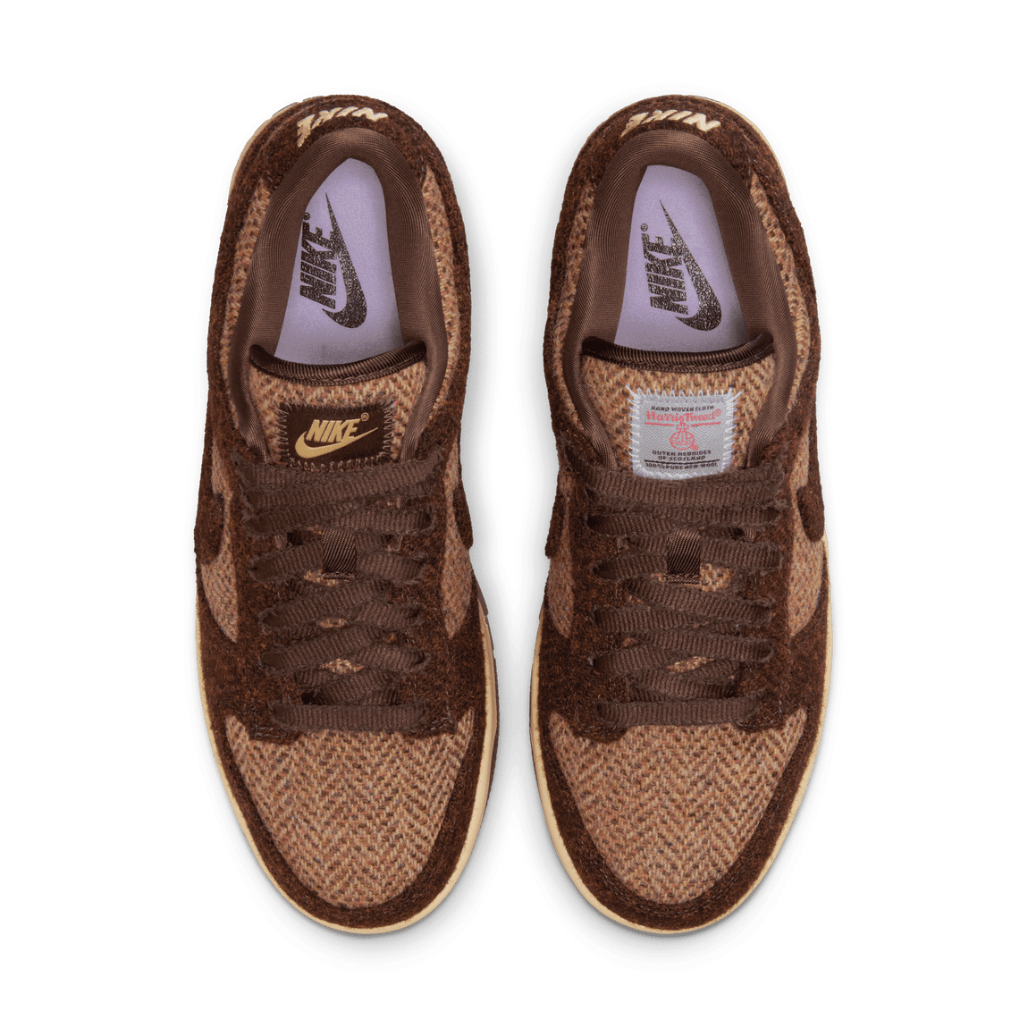 Women's Nike Dunk Low QS / HT (Sesame/Baroque Brown-Violet Mist) 9/3 - Women's Nike Dunk Low QS / HT (Sesame/Baroque Brown-Violet Mist) 9/3 - 