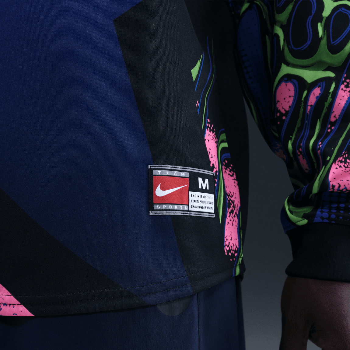 Nike Nigeria Authentic Goalkeeper Soccer Shirt (Black/Hyper Pink/White) 12/8 - Nike Nigeria Authentic Goalkeeper Soccer Shirt (Black/Hyper Pink/White) 12/8 - 