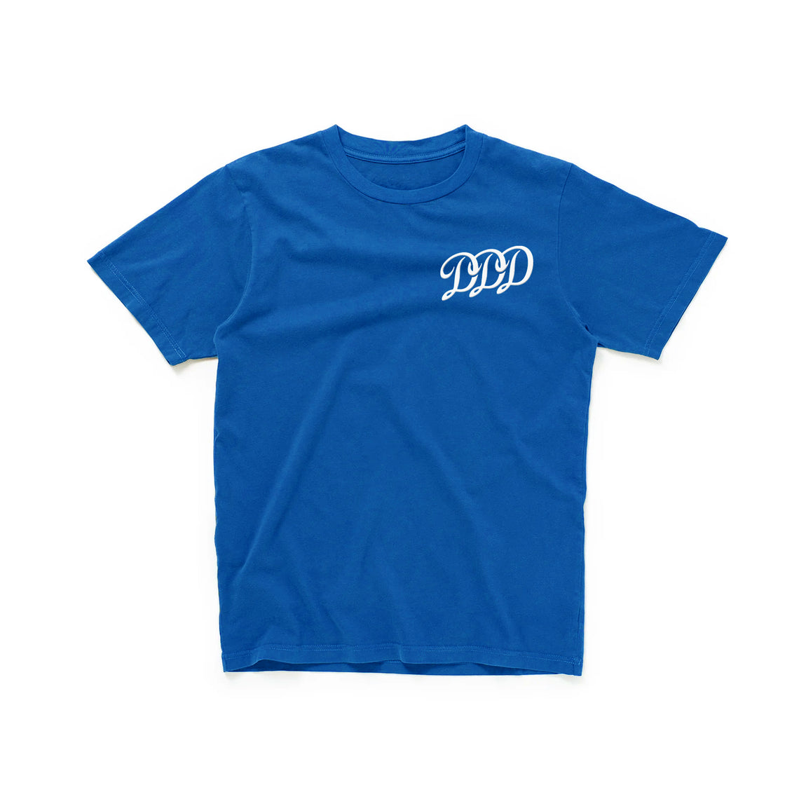 Centre Triple D Script Tee (Royal Blue) - Centre Triple D Script Tee (Royal Blue) - 