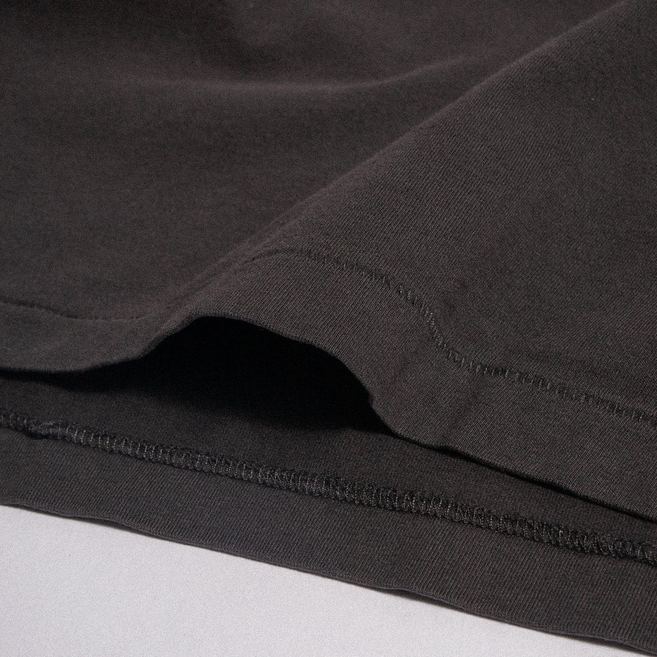 Elwood Oversized Core Tee (Vintage Black) - Elwood Oversized Core Tee (Vintage Black) - 