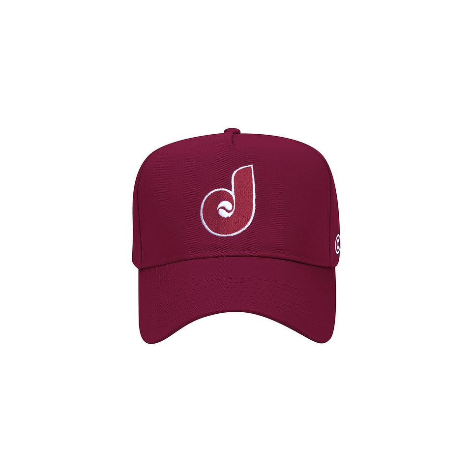Centre Dallies Baseball Hat (Maroon) - Hats