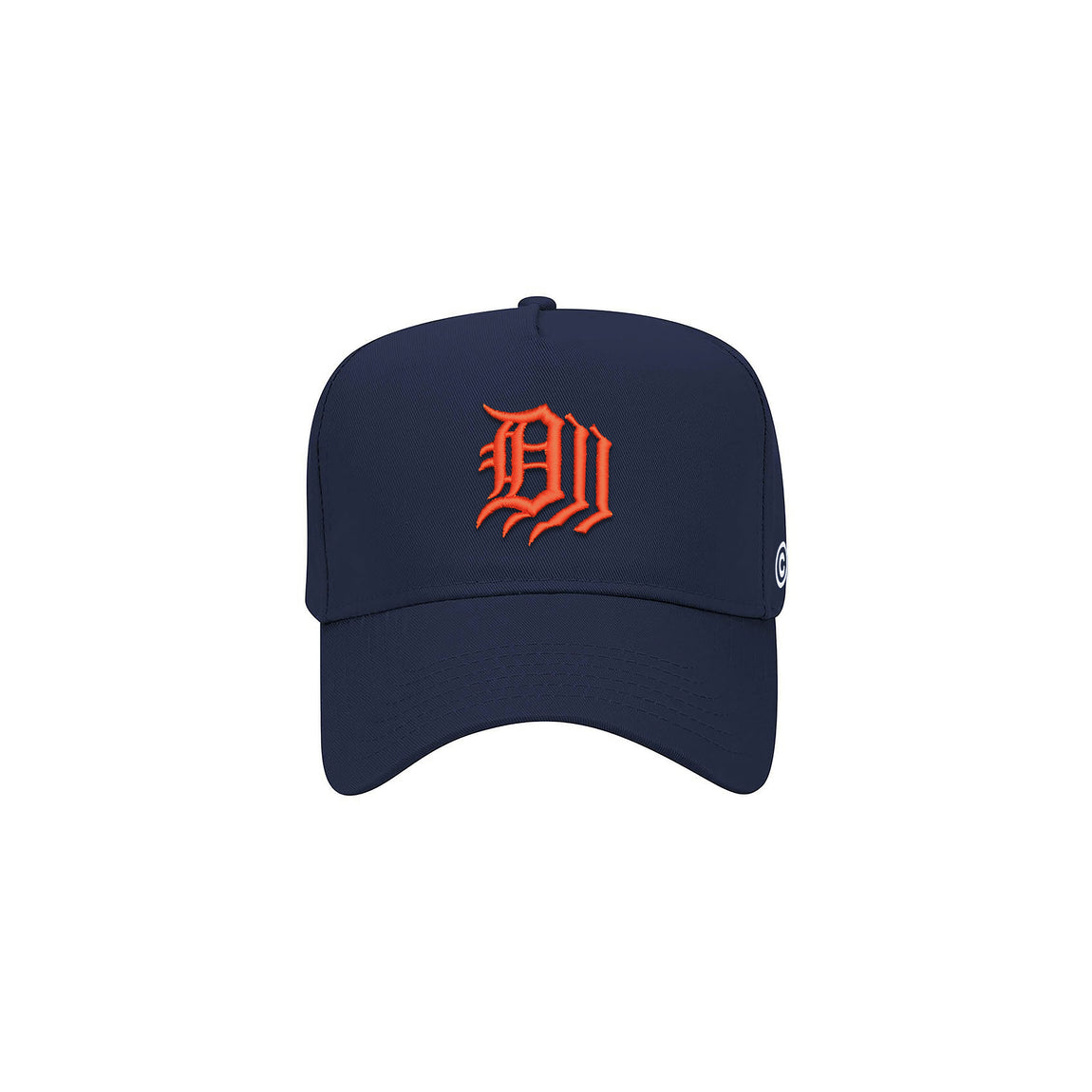 Centre OG Triple D Hat (Navy/Orange) - Centre OG Triple D Hat (Navy/Orange) - 