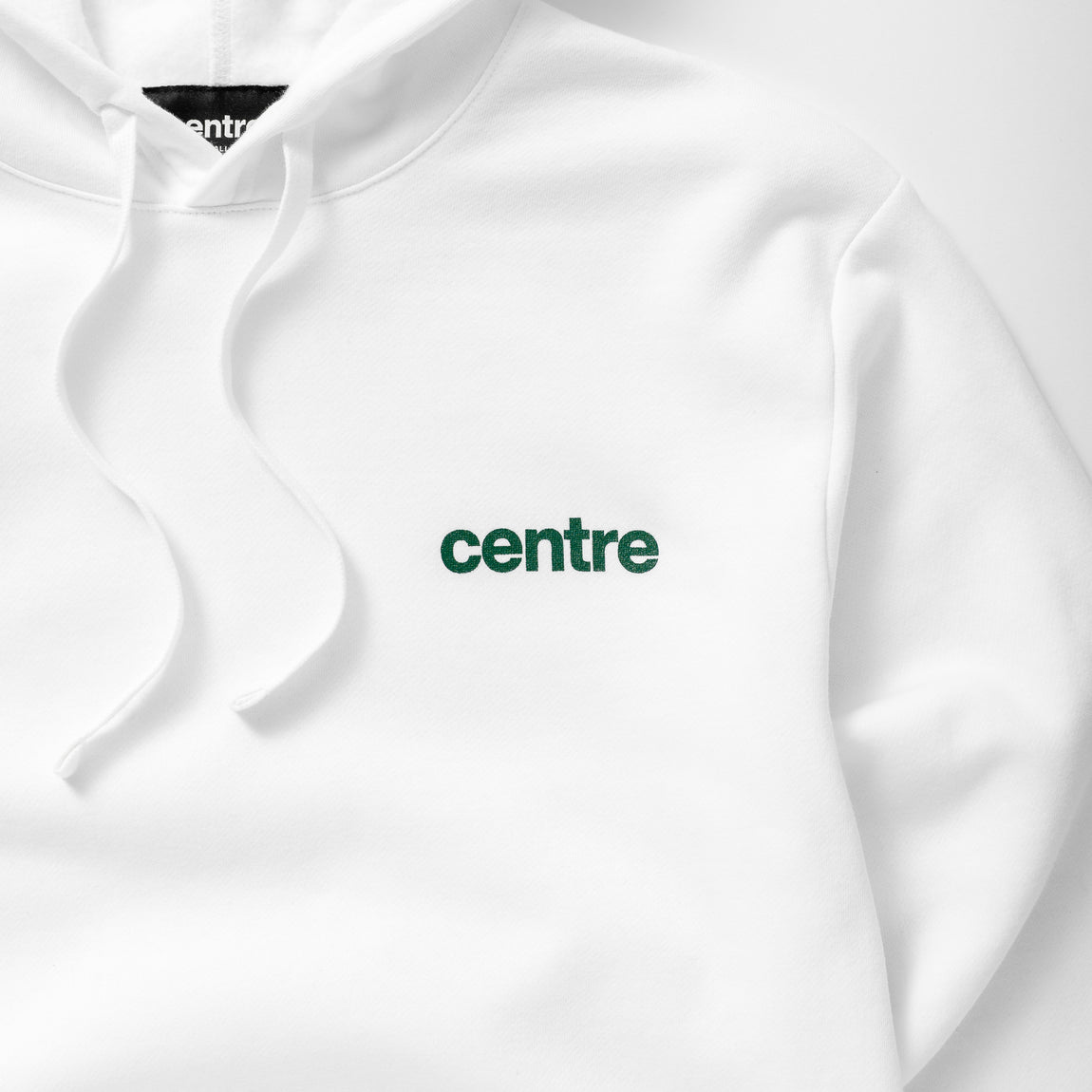 Centre Heritage Pullover Hoodie (White) - Centre Heritage Pullover Hoodie (White) - 