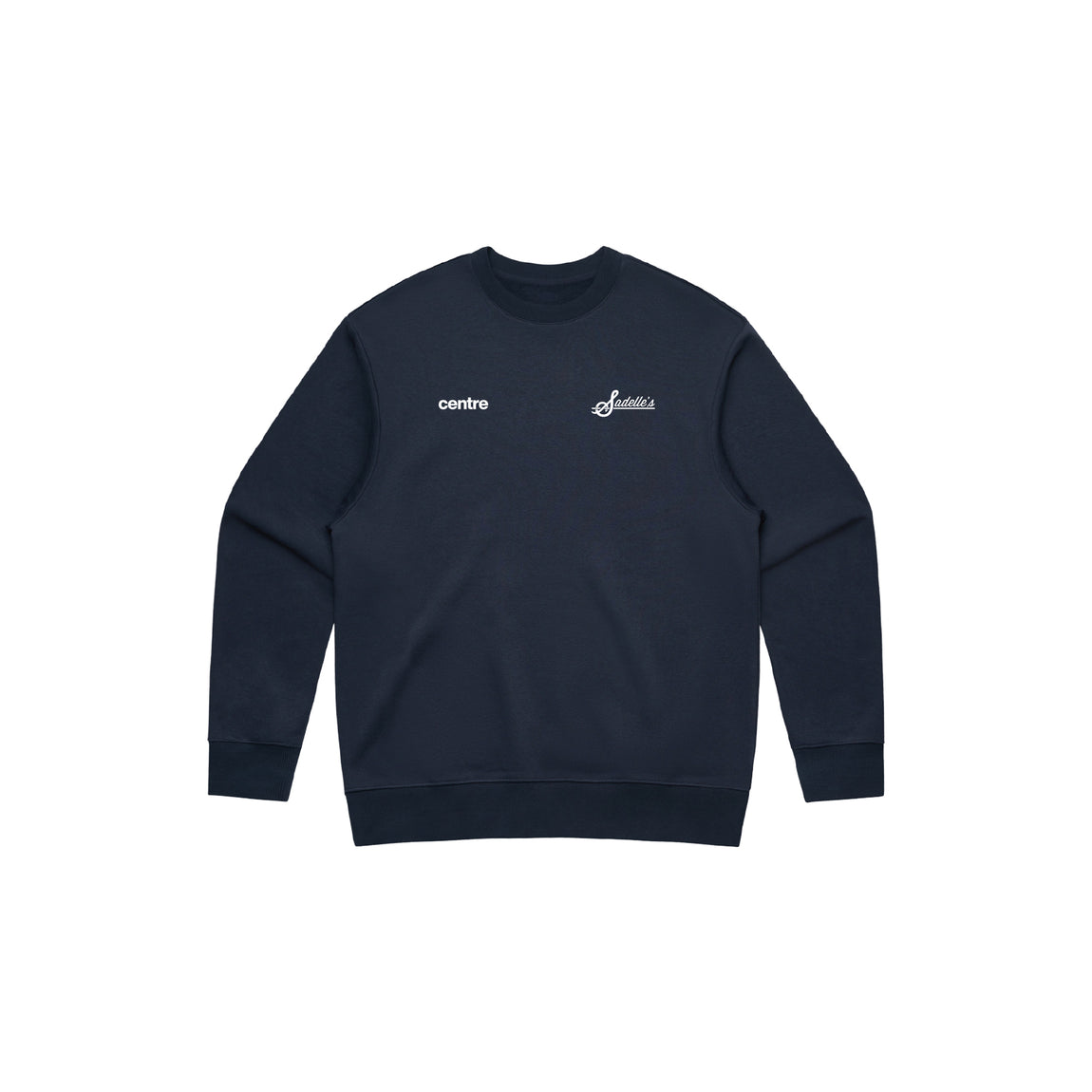 Centre Sadelle's HP Facade Crewneck (Navy) - Centre Sadelle's HP Facade Crewneck (Navy) - 