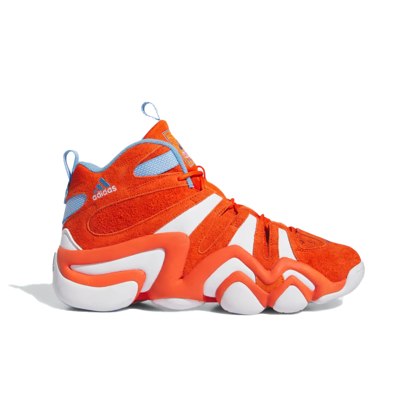 Adidas Crazy 8 (Team Orange/ Cloud White/ Team Light Blue) 9/16 - Adidas Crazy 8 (Team Orange/ Cloud White/ Team Light Blue) 9/16 - 