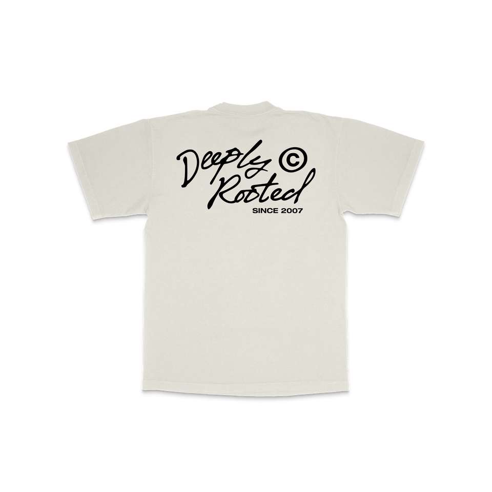 Centre Deeply Rooted Tee (Creme) - Men