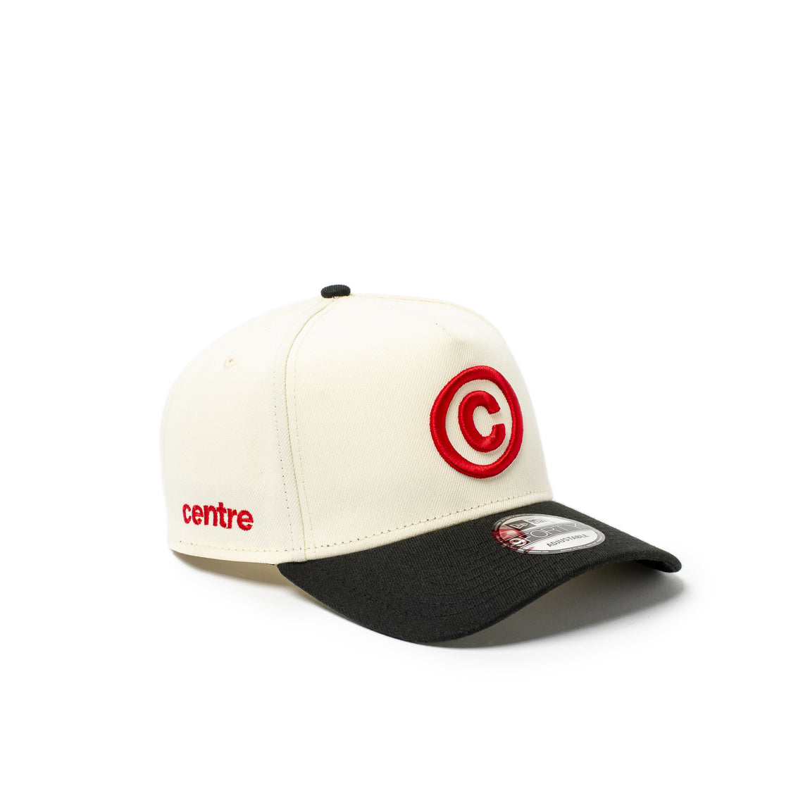 Centre x New Era 9FORTY Icon Snapback Cap (Chrome/Black/Scarlet Red) - Centre x New Era 9FORTY Icon Snapback Cap (Chrome/Black/Scarlet Red) - 
