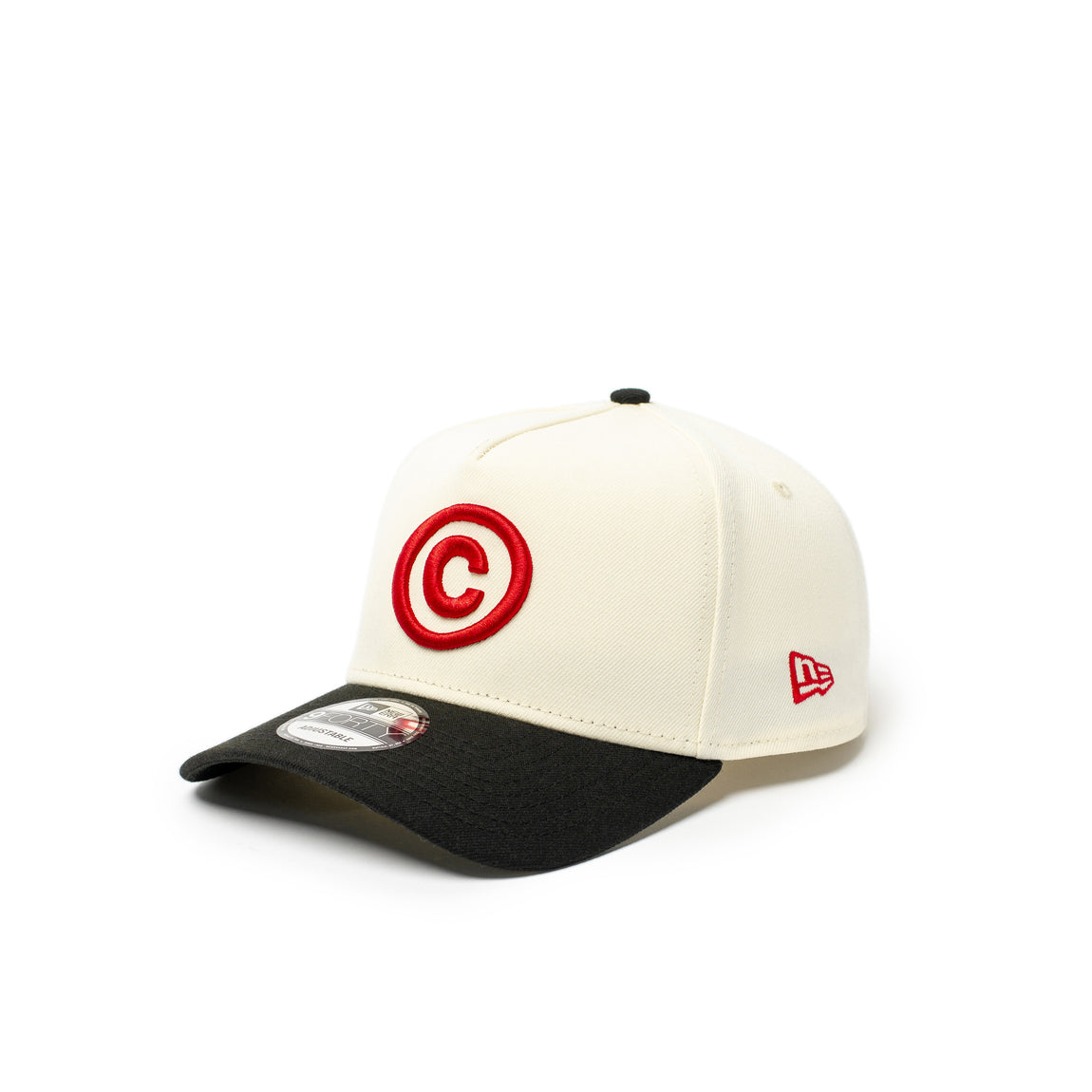 Centre x New Era 9FORTY Icon Snapback Cap (Chrome/Black/Scarlet Red) - Centre x New Era 9FORTY Icon Snapback Cap (Chrome/Black/Scarlet Red) - 