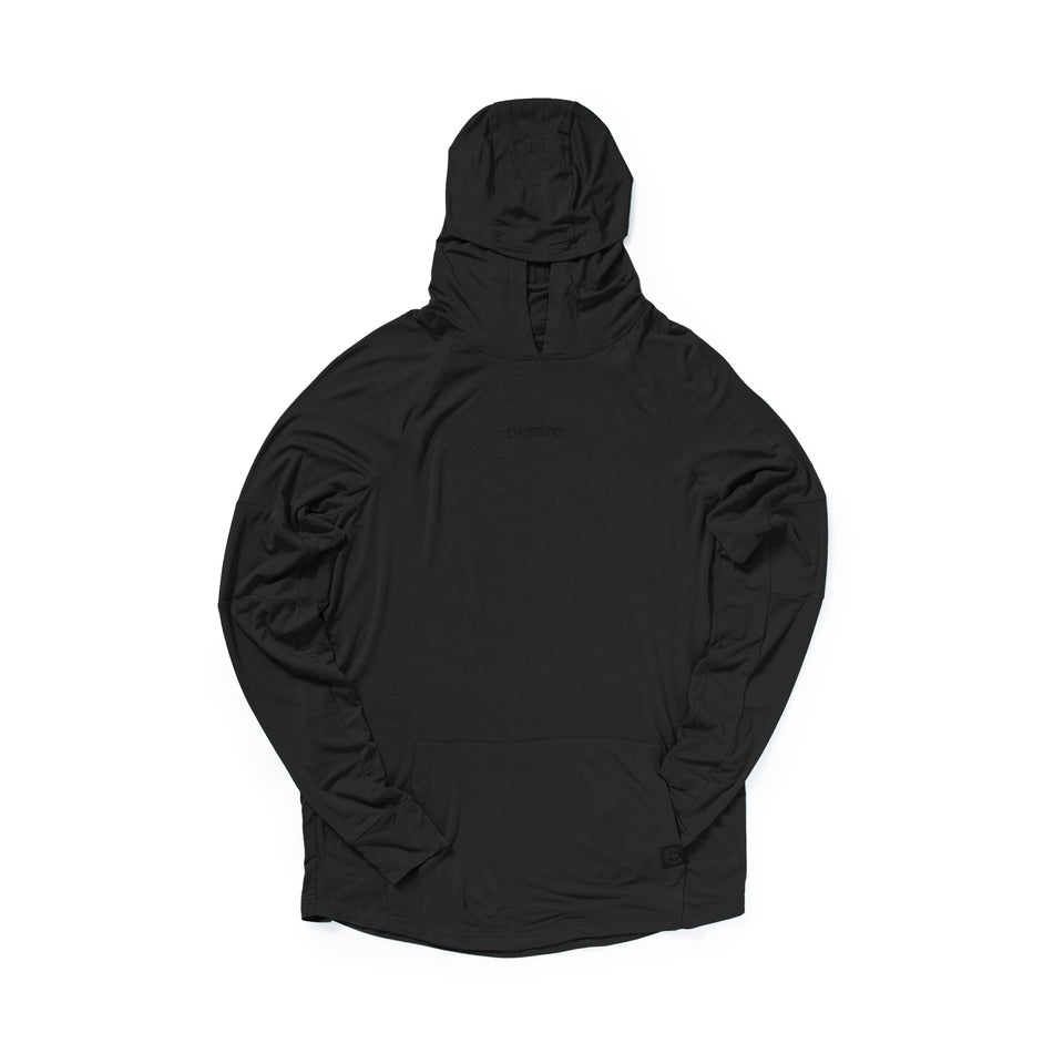 Centre Performance Tri-Blend Hoodie (Black) - Men's - Hoodies & Sweatshirts